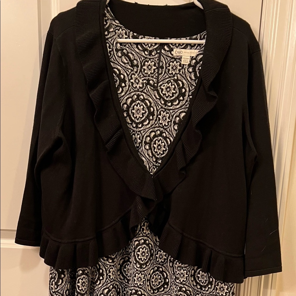 Sleeveless, knee length dress. Worn once, like new condition.